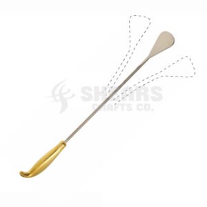 Breast Dissectors - Spatulated blades - Malleable - Length 13'' - 33 cm
