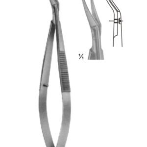 Micro Scissors, "Spring Type" Flat Handles