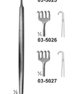 Fine Wound Retractors ( Dura - and Skin Retractors