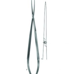 Micro Forceps, Ligature Forceps (Light Patterns) Bayonet - Shaped